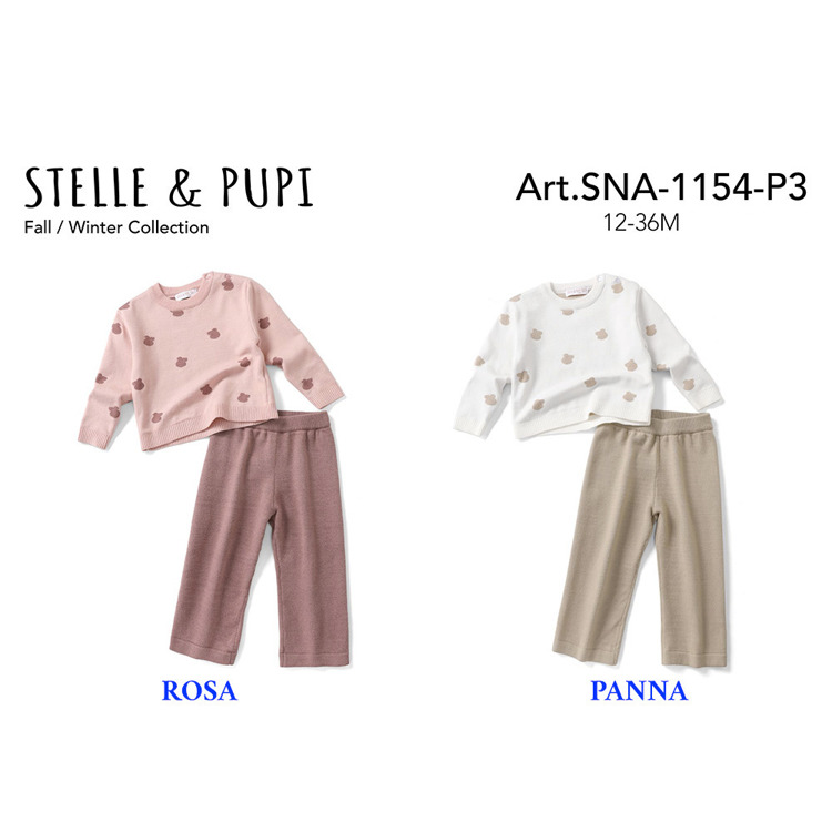 Immagine di Completo neonata autunno Stelle & Pupi Art. SNA1154