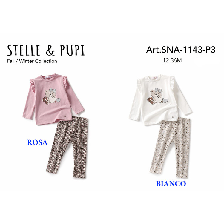 Immagine di Completo neonata autunno Stelle & Pupi Art. SNA1143