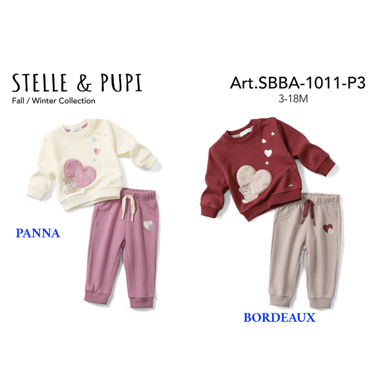 Immagine di Completo neonata autunno Stelle & Pupi Art. SBBA1011