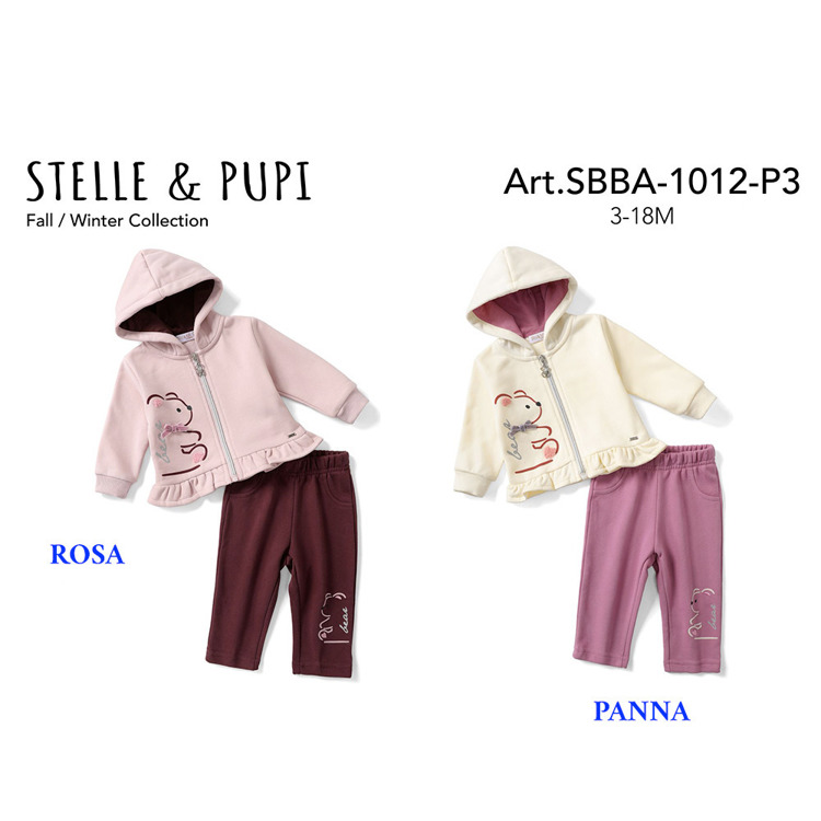 Immagine di Completo neonata autunno Stelle & Pupi Art. SBBA1012