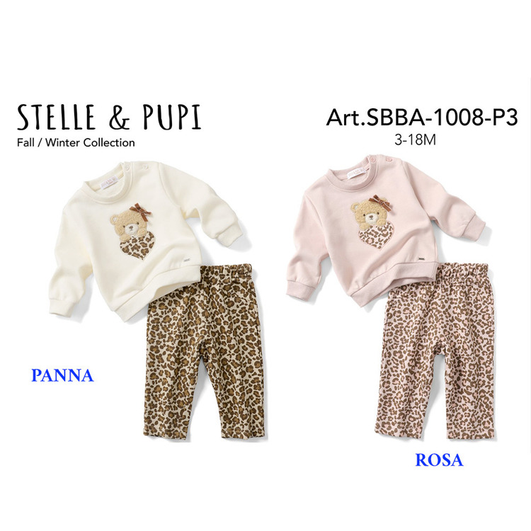Immagine di Completo neonata autunno Stelle & Pupi Art. SBBA1008