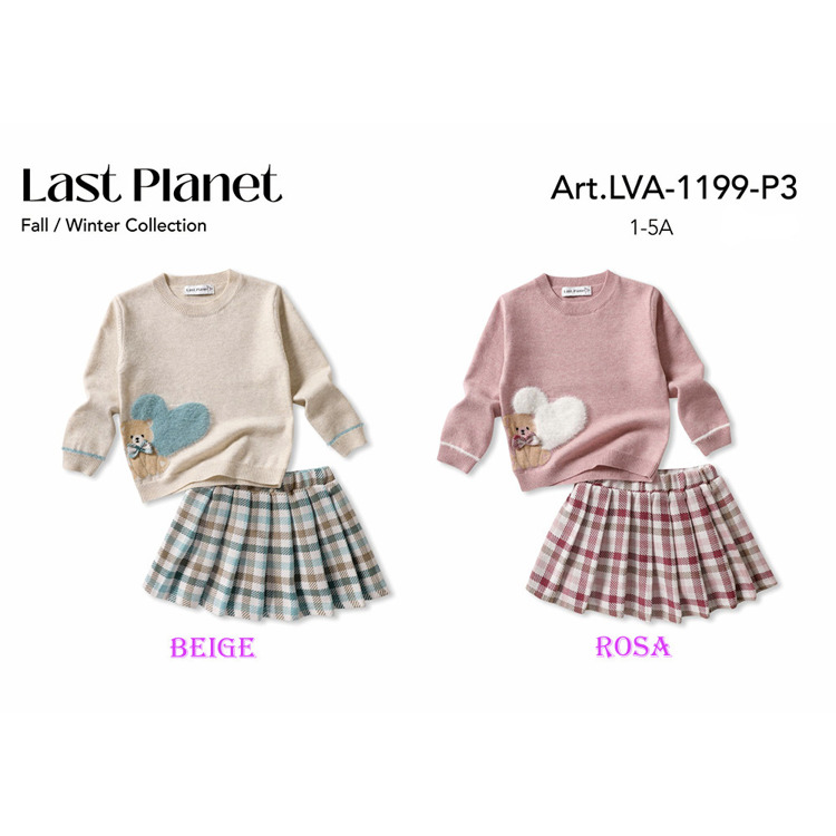 Immagine di Coordinato bambina autunno Last Planet Art. LVA1199