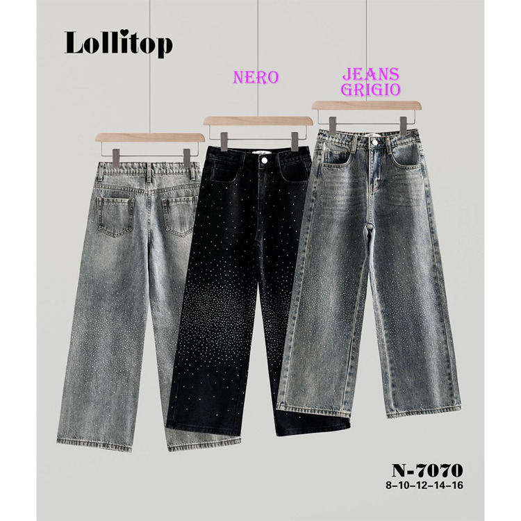 Immagine di Jeans ragazza autunno Lollitop Art. N7070