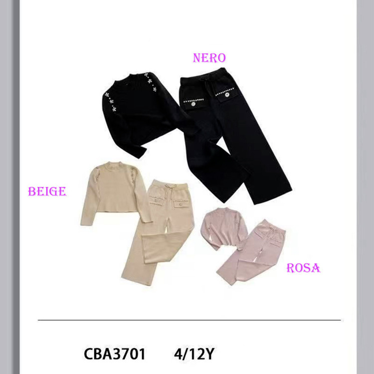 Immagine di Completo bambina autunno Smile Yes Art. CBA3701