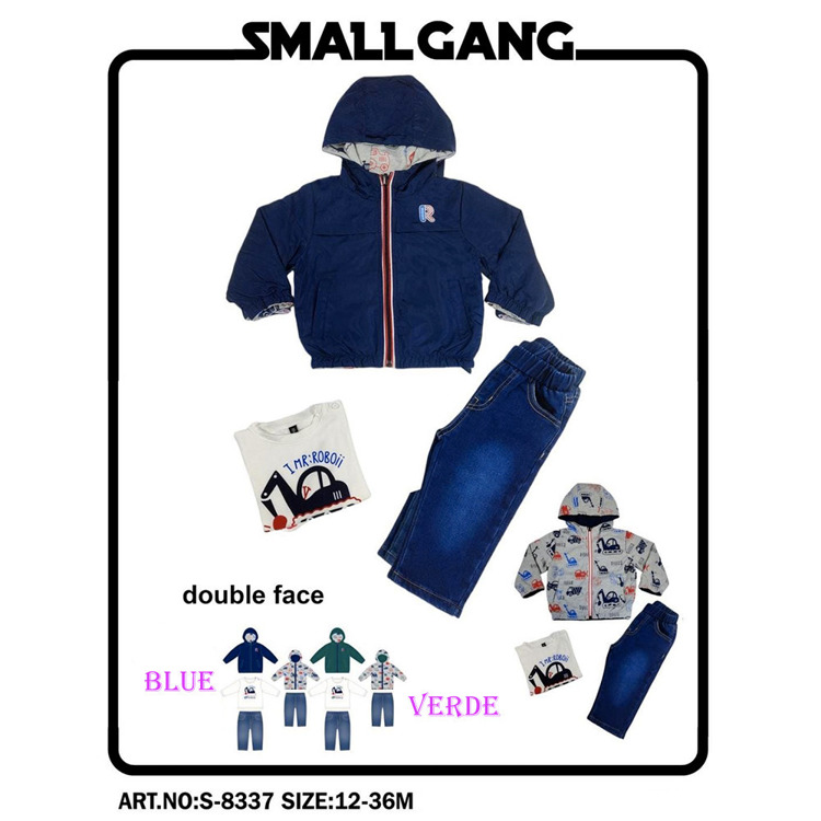 Immagine di Completo neonato autunno Small Gang Art. S8337