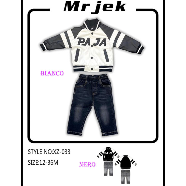 Immagine di Completo neonato autunno Mr Jek Art. XZ033