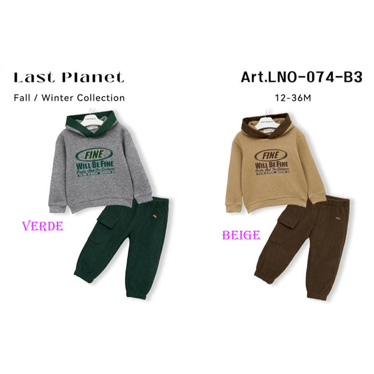 Immagine di Completo neonato autunno Last Planet Art. LNO074