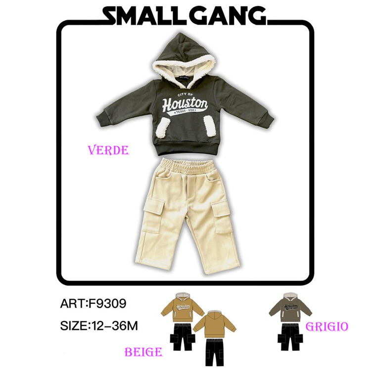 Immagine di Completo neonato autunno Small Gang Art. F9309