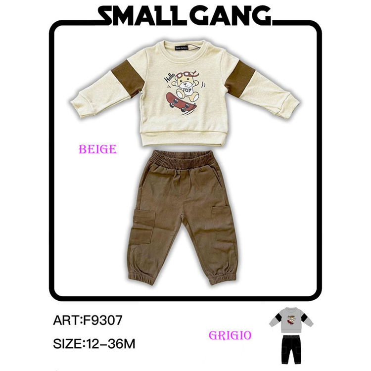 Immagine di Completo neonato autunno Small Gang Art. F9307