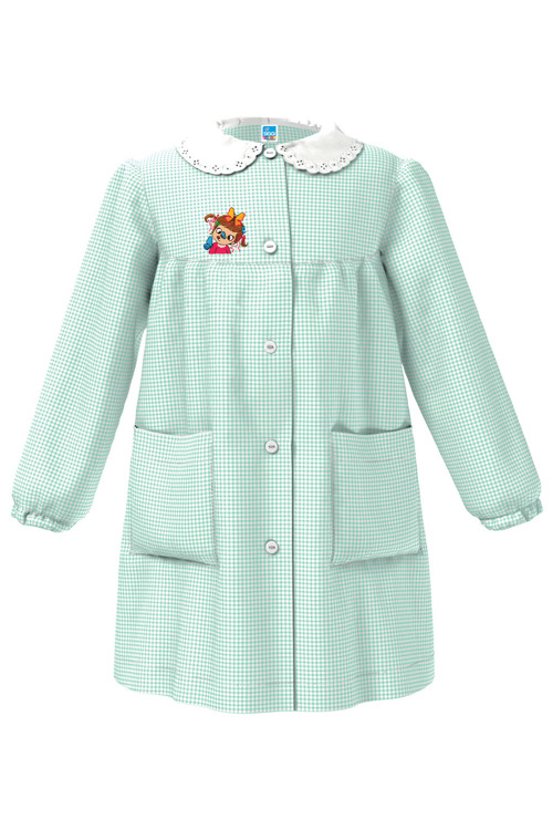 Immagine di Grembiule asilo bambina Siggi Art. 4173verde