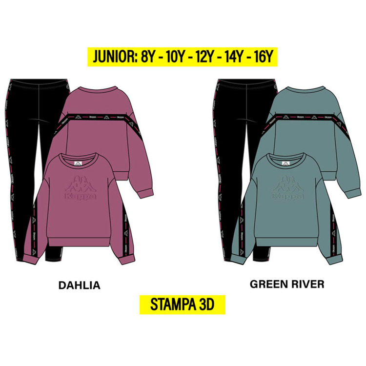 Immagine di Tuta ragazza inverno Kappa Art. 80G1T0032R