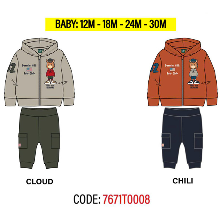 Immagine di Tuta neonato inverno Polo Club Art. 7671T0008