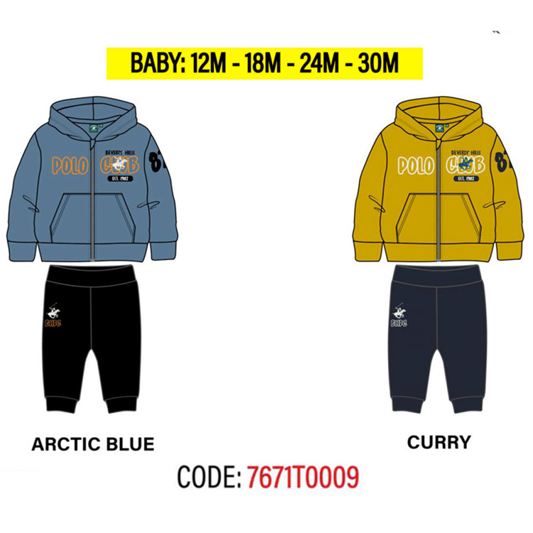 Immagine di Tuta neonato inverno Polo Club Art. 7671T0009