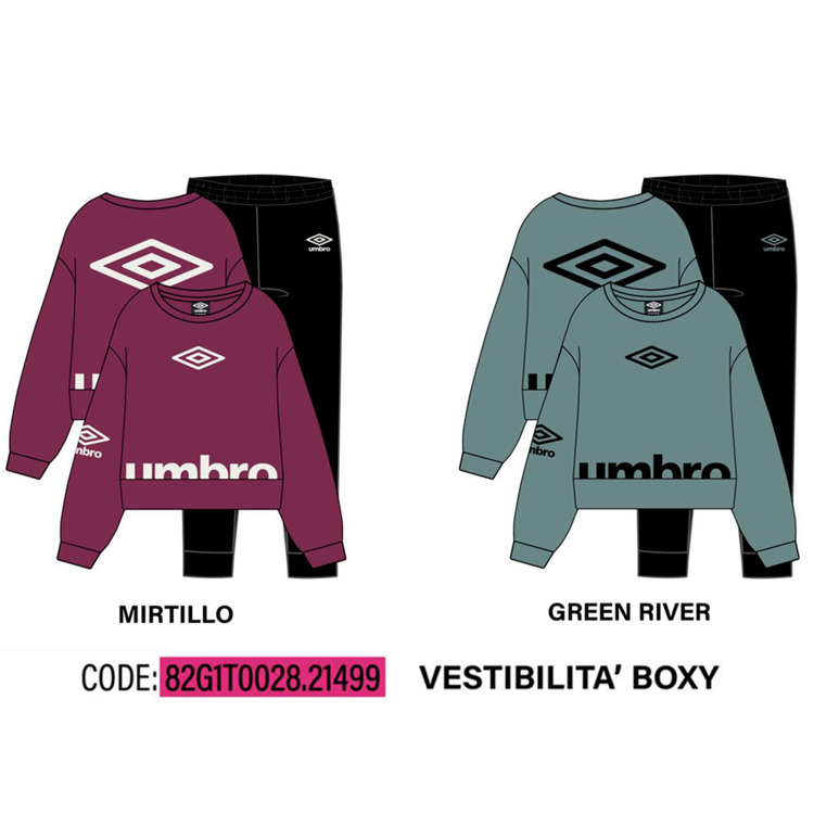 Immagine di Tuta ragazza inverno Umbro Art. 82G1T0028R