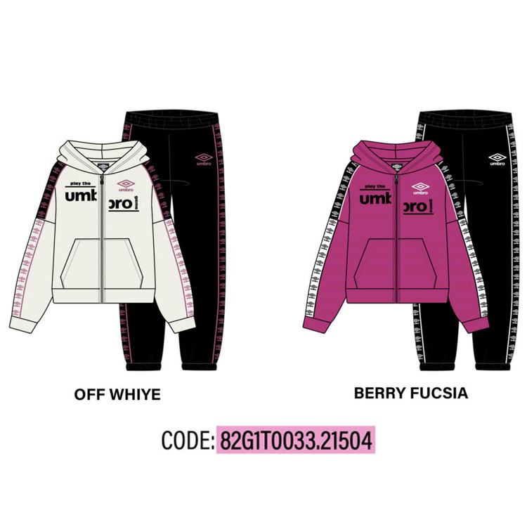 Immagine di Tuta bambina inverno Umbro Art. 82G1T0033B