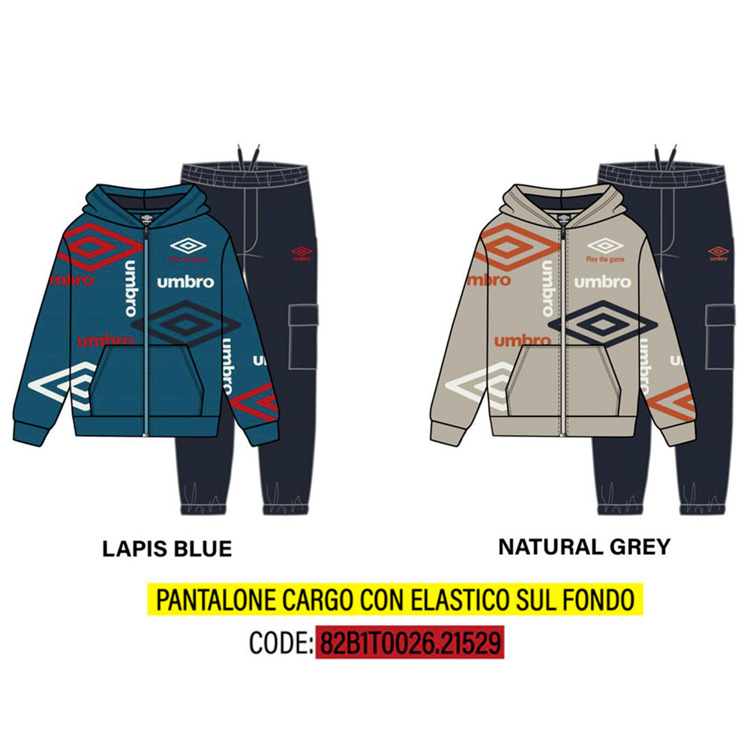 Immagine di Tuta bambino inverno Umbro Art. 82B1T0026B