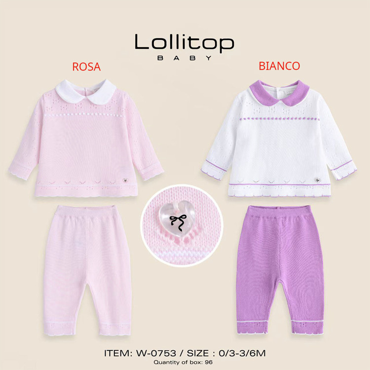 Immagine di Completo neonata primavera Lollitop Art. W0753