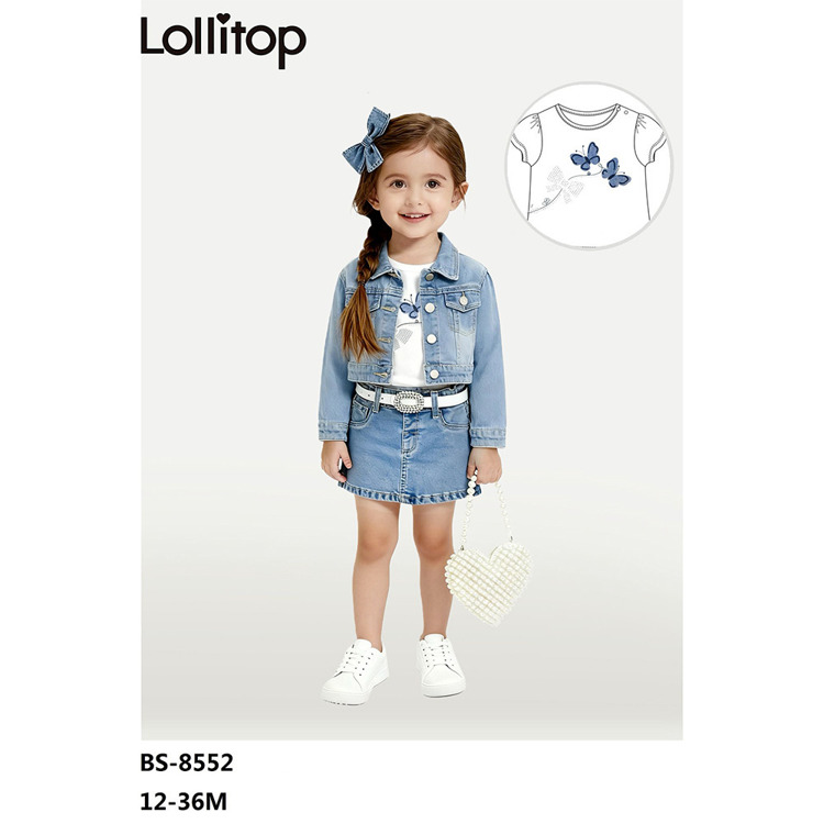 Immagine di Completo neonata primavera Lollitop Art. BS8552