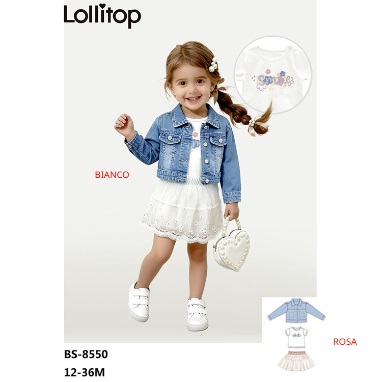 Immagine di Completo neonata primavera Lollitop Art. BS8550