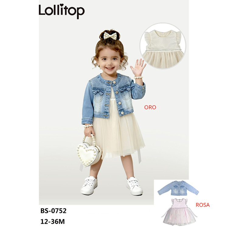 Immagine di Completo neonata primavera Lollitop Art. BS0752