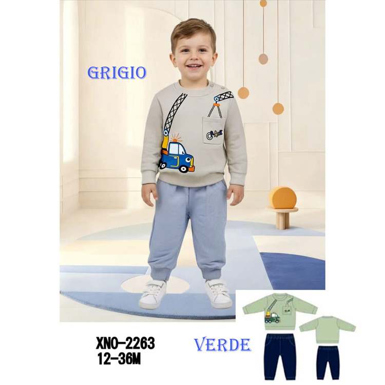 Immagine di Completo neonato primavera Alta Linea Art. XNO2263