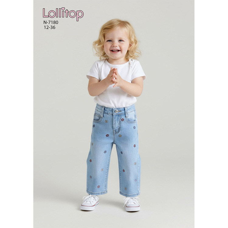 Immagine di Jeans primavera neonata Lollitop Art. N7180