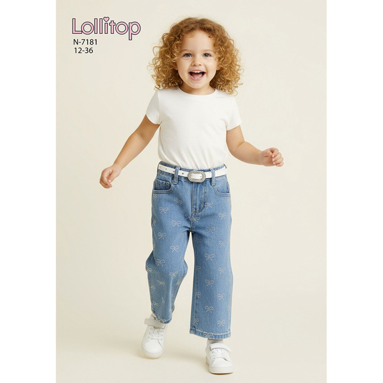 Immagine di Jeans primavera neonata Lollitop Art. N7181