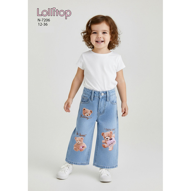 Immagine di Jeans primavera neonata Lollitop Art. N7206