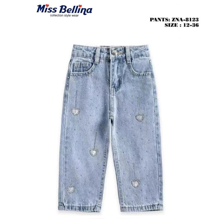 Immagine di Jeans primavera neonata Miss Bellina Art. ZNA8123