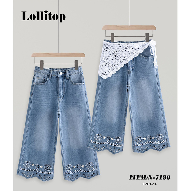 Immagine di Jeans primavera bambina Lollitop Art. N7190