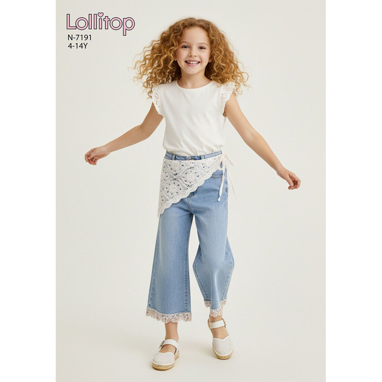 Immagine di Jeans primavera bambina Lollitop Art. N7191