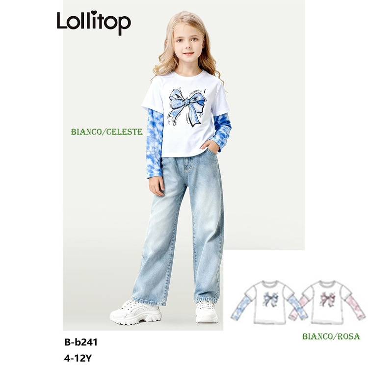 Immagine di T-shirt m/l bambina primavera Lollitop Art. BB241