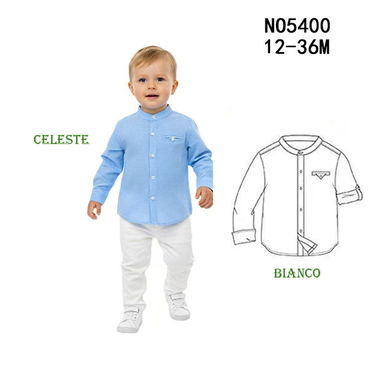 Immagine di Camicia neonato primavera Best Kids Art. NO5400