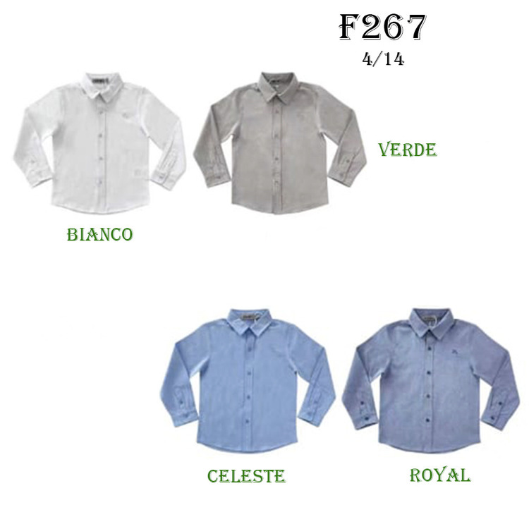 Immagine di Camicia bambino primavera Run Boy Art. F267