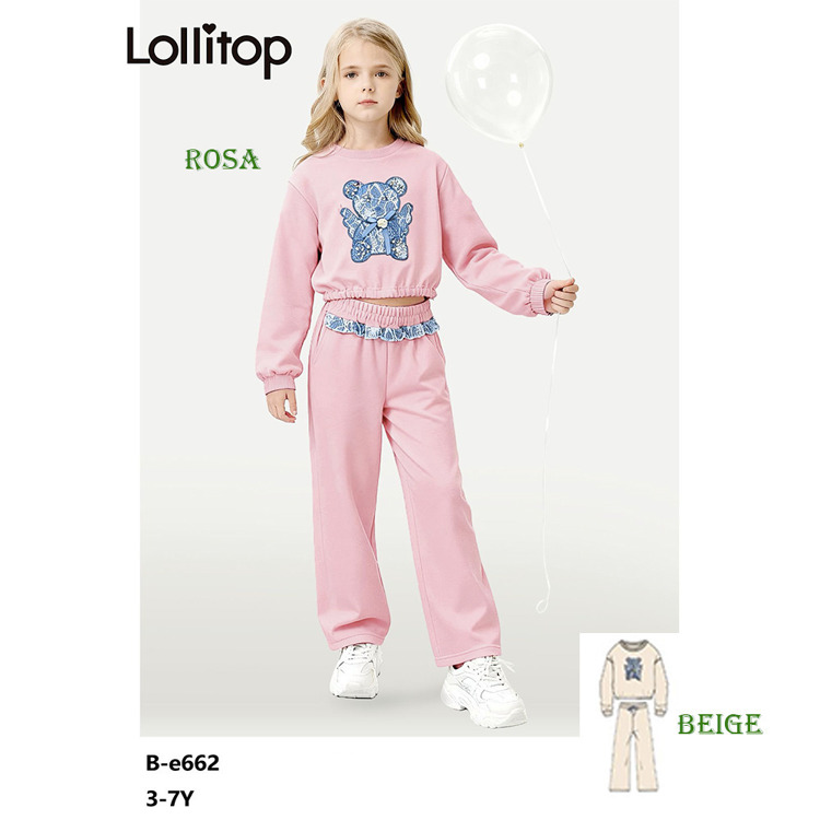 Immagine di Completo bambina primavera Lollitop Art. BE662