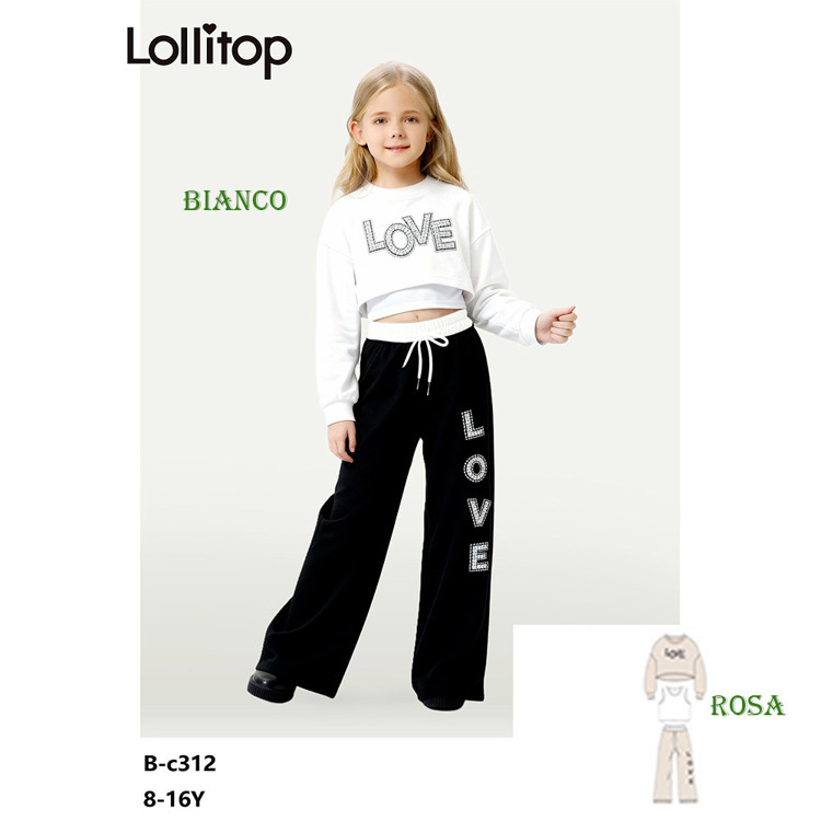 Immagine di Completo ragazza primavera Lollitop Art. BC312