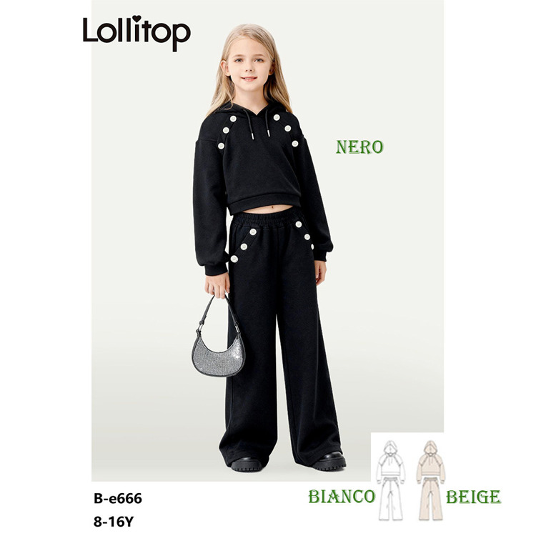 Immagine di Completo ragazza primavera Lollitop Art. BE666