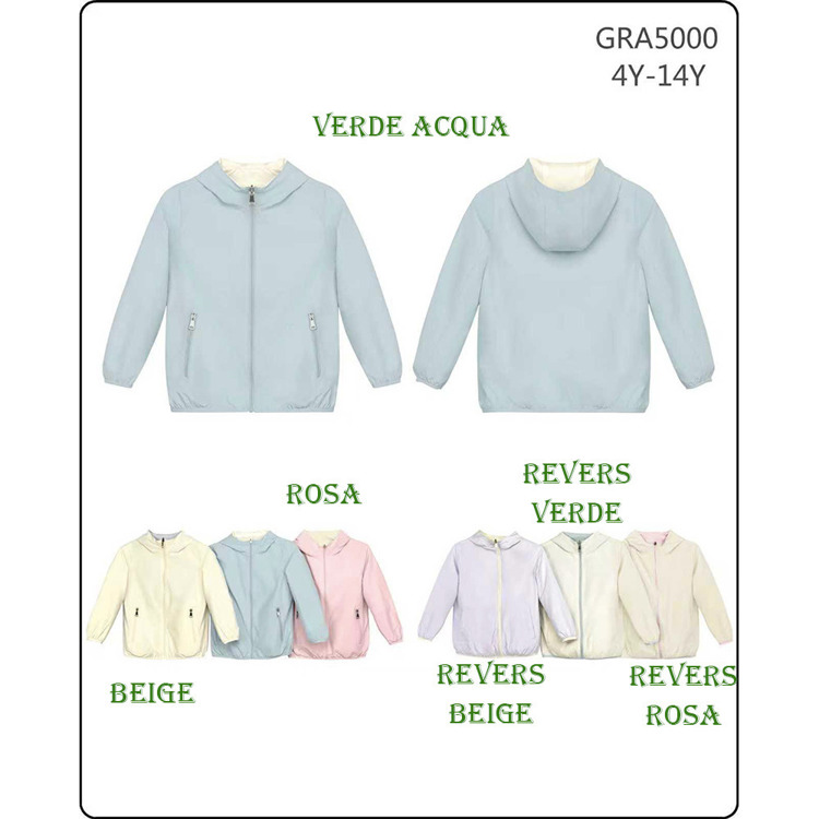 Immagine di Giubbino bambina primavera Smile Yes Art. GRA5000