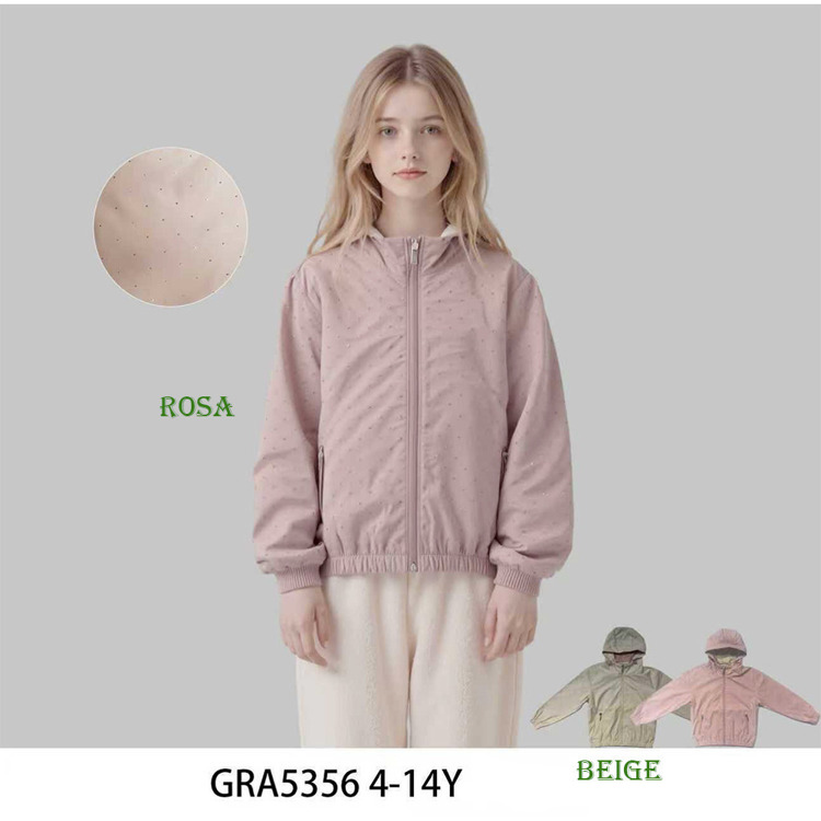 Immagine di Giubbino bambina primavera Smile Yes Art. GRA5356