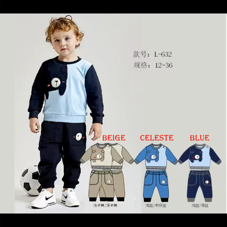 Immagine di Completo neonato primavera Mouset Art. L632