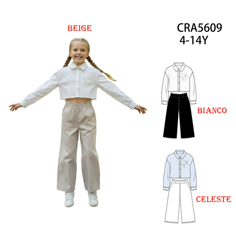 Immagine di Completo primavera bambina Smile Yes Art. CRA5609