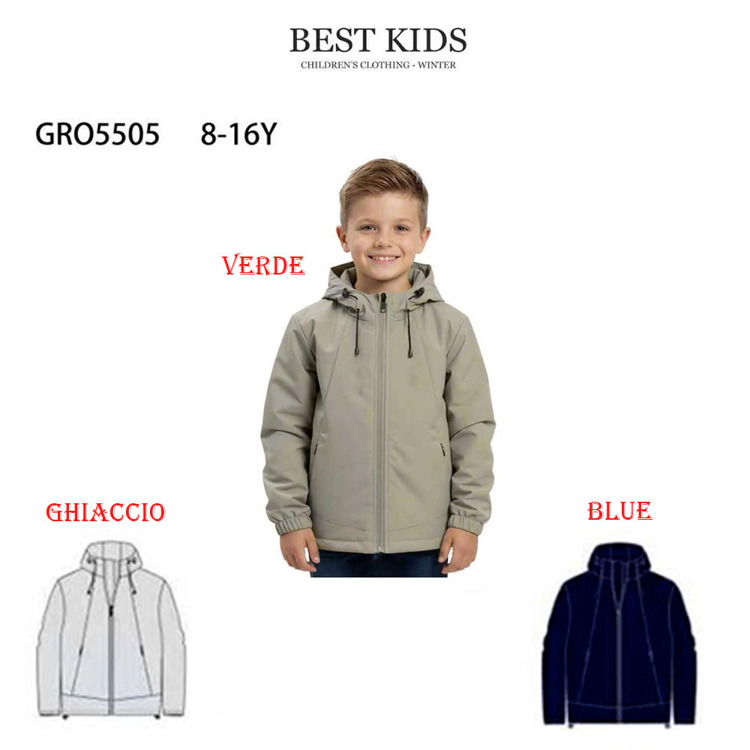 Immagine di Giubbino primavera ragazzo Best Kids Art. GRO5505