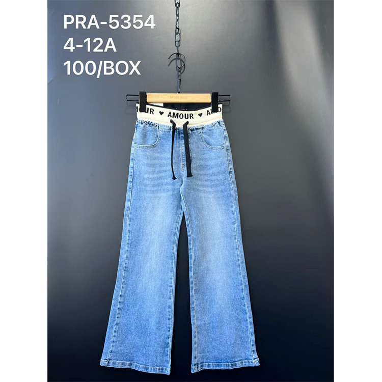 Immagine di Jeans bambina primavera Smile Yes Art. PBA5354