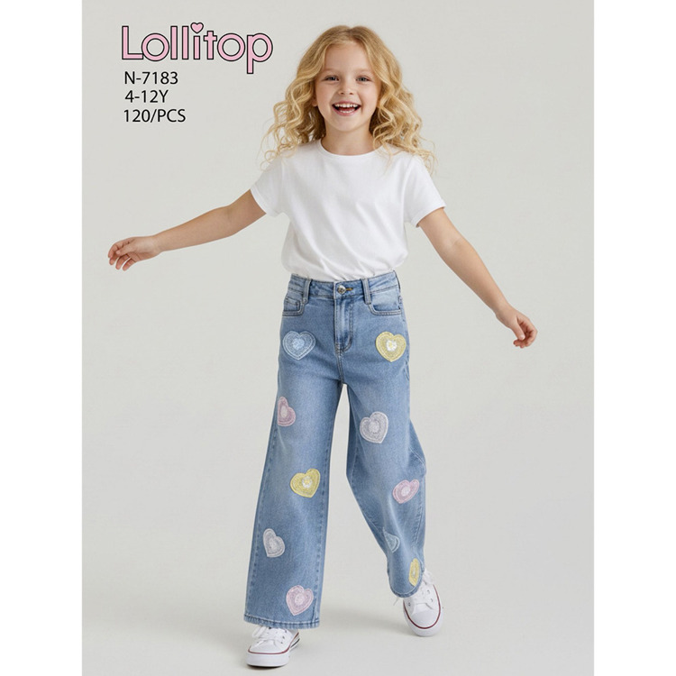 Immagine di Jeans bambina primavera Lollitop Art. N7183