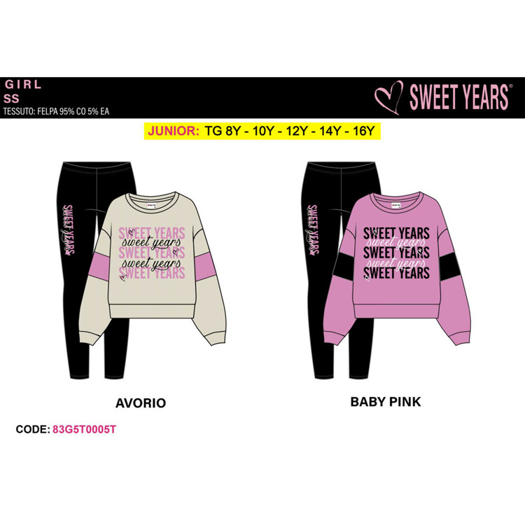 Immagine di Tuta ragazza primavera Sweet Years Art. 83G5T0005T