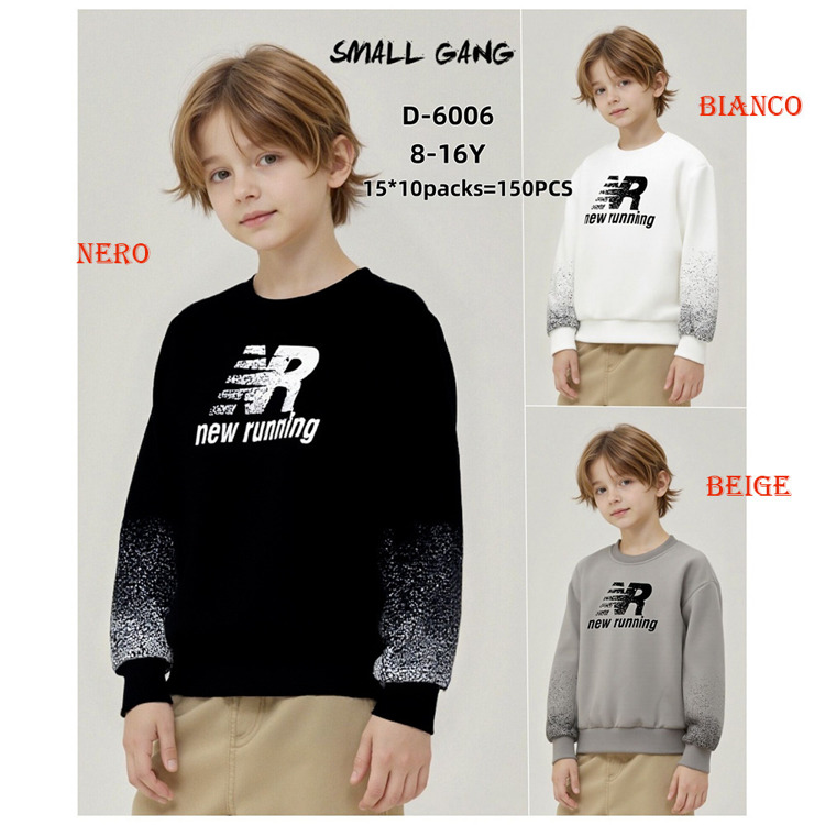 Immagine di Felpina ragazzo primavera Small Gang Art. D6006