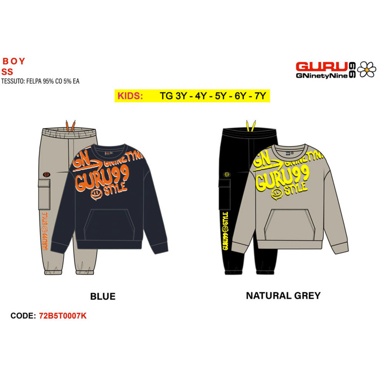Immagine di Tuta primavera bambino Guru Art. 72B5T0007K