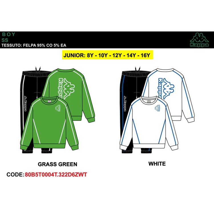 Immagine di Tuta ragazzo primavera Kappa Art. 80B5T0004T
