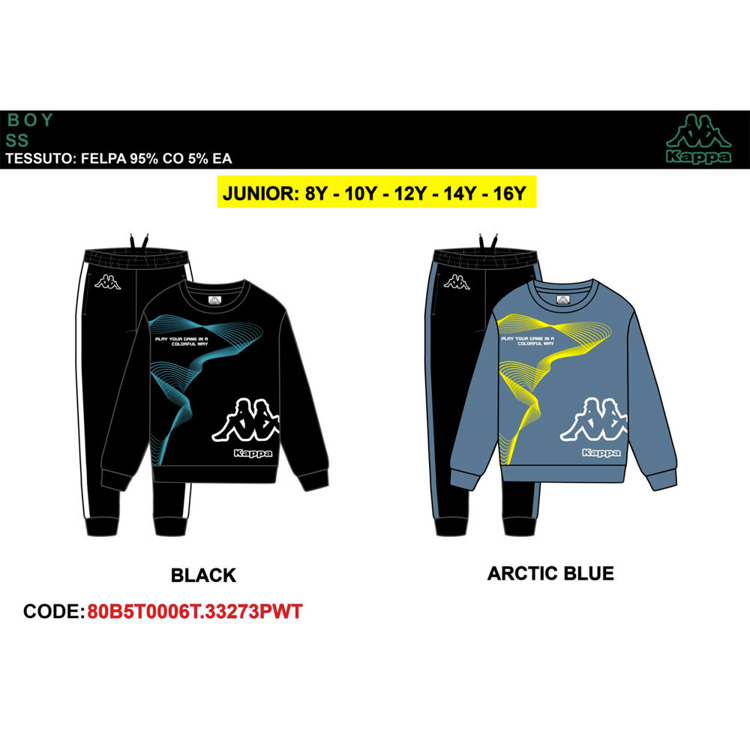 Immagine di Tuta ragazzo primavera Kappa Art. 80B5T0006T