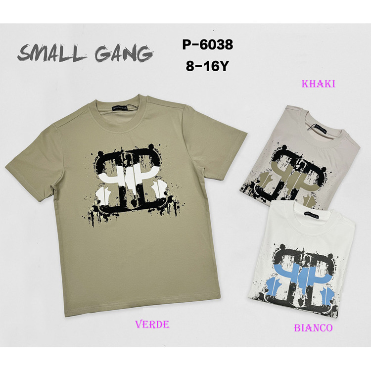 Immagine di T-shirt m/m ragazzo estate Small Gang Art. P6038